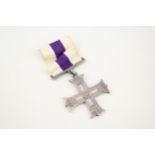 WW1 Military Cross, Engraved, Capt George Philip Baines, Durham L.I 1918 - WW1 Military Cross,