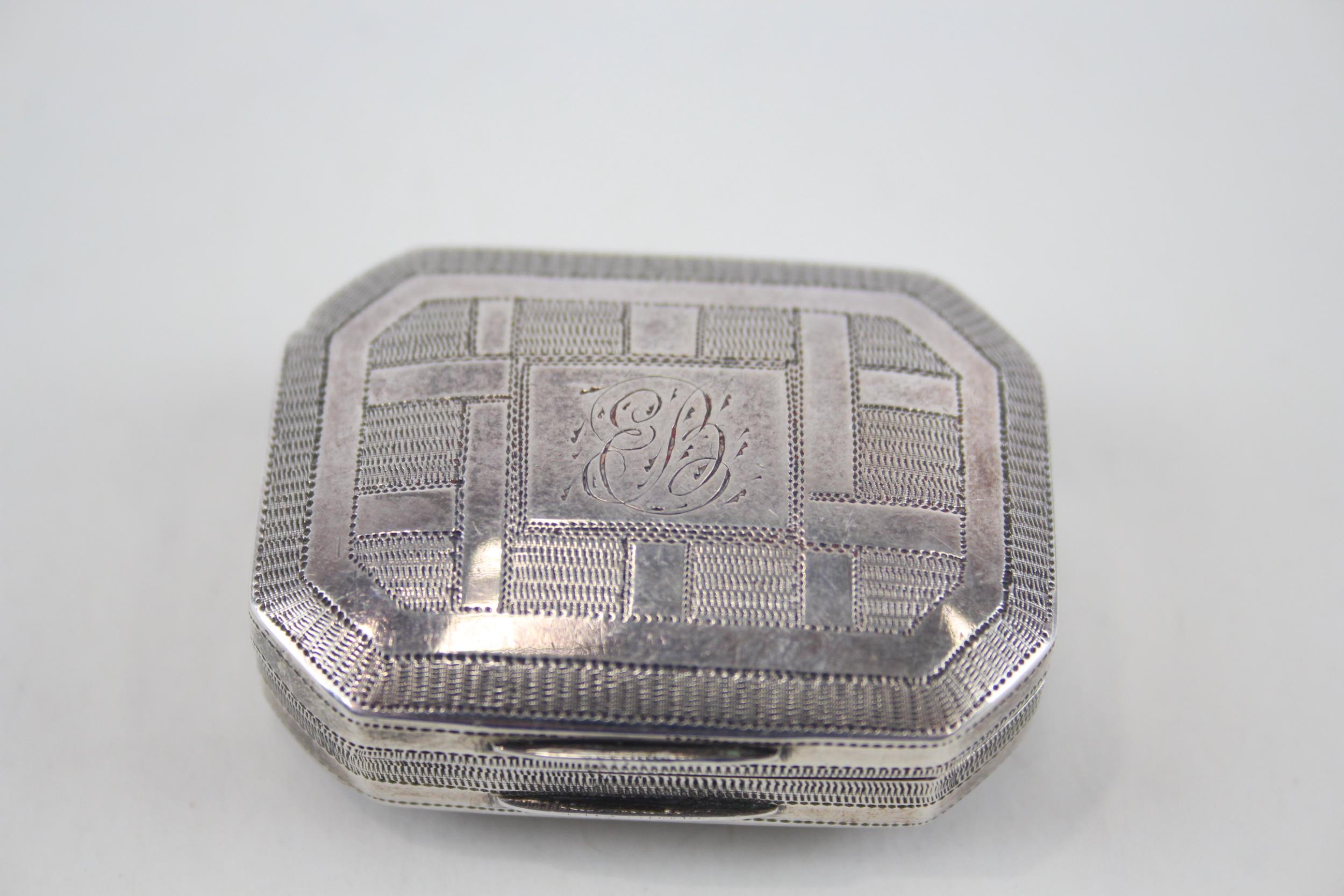 Antique George III Hallmarked 1804 Birmingham Sterling Silver Vinaigrette (23g) - Maker - Samuel - Image 2 of 5