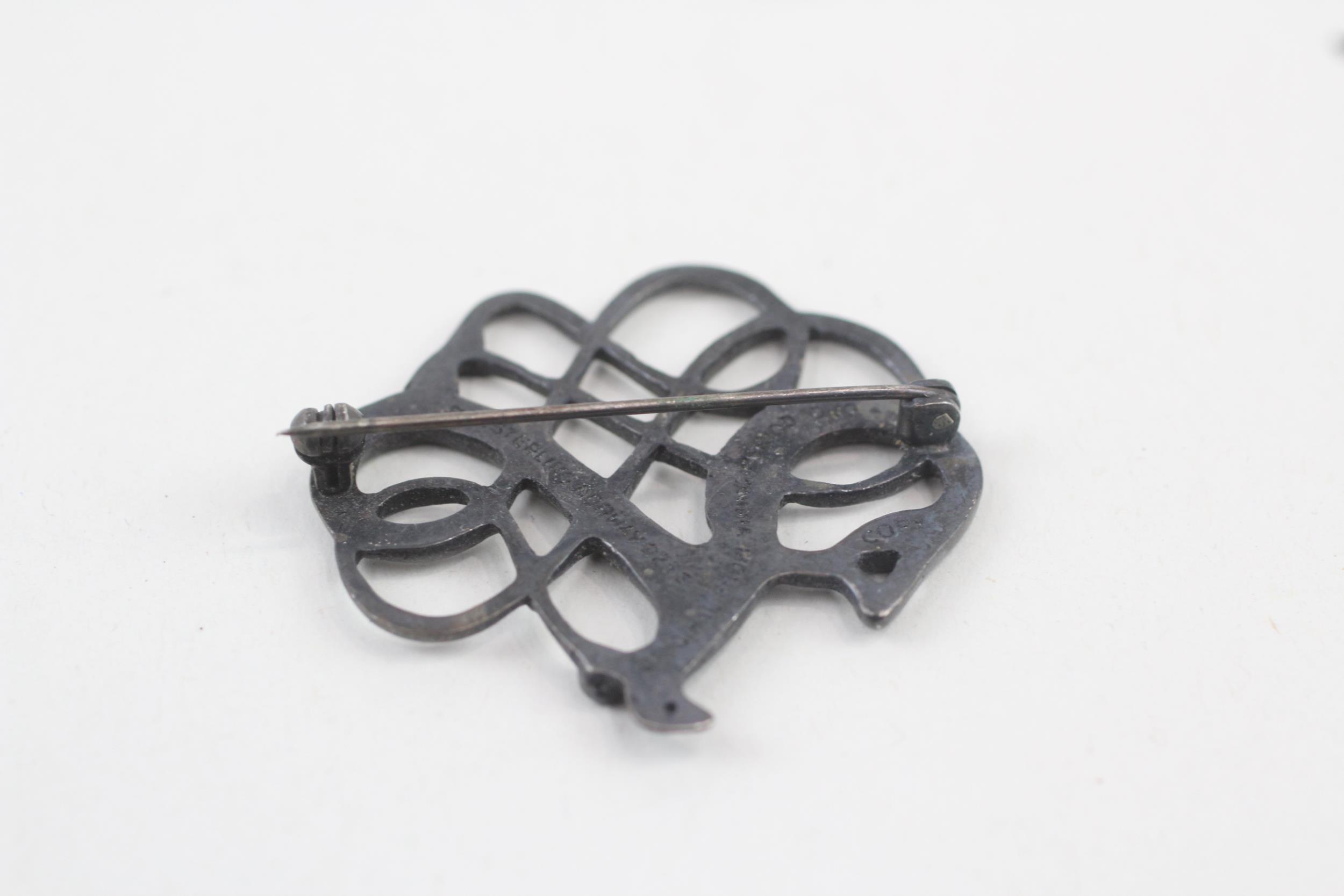 Silver Viking replica brooch by David Anderson (10g) - Image 5 of 6