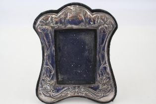 Vintage 1987 London Sterling Silver Art Nouveau Style Photograph Frame (229g) - Maker -