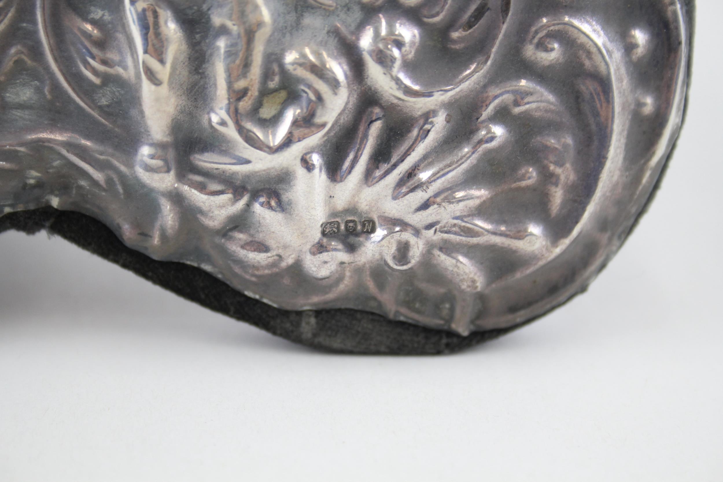 Vintage 1987 London Sterling Silver Cherub Detailed Photograph Frame (660g) - Maker - Unidentifiable - Image 5 of 7