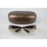 Designer Gucci Sunglasses In Case - Items are in previously owned condition Signs of age & wear