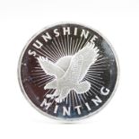 1oz pure silver Sunshine Minting Coin