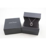 A silver pendant necklace by Georg Jensen (3g)