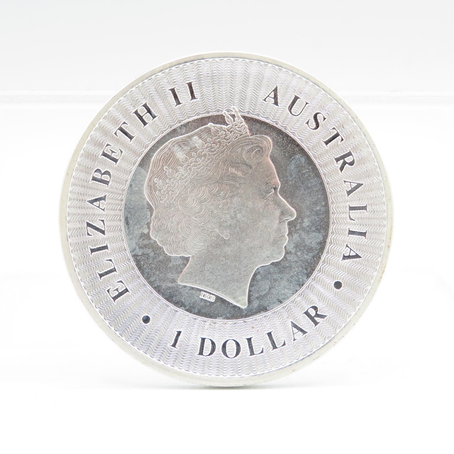 Pure silver 1oz Australian coin