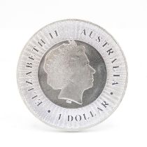 Pure silver 1oz Australian coin
