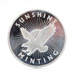 1oz pure silver Sunshine Minting Coin