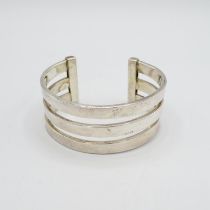 925 HM Italy cuff bangle 30g