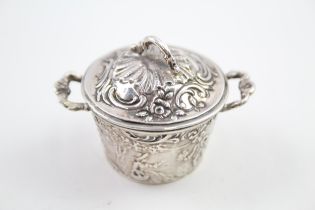 Antique Victorian 1901 London Sterling Silver Figural Novelty Small Dish (29g) - Maker - Theodor
