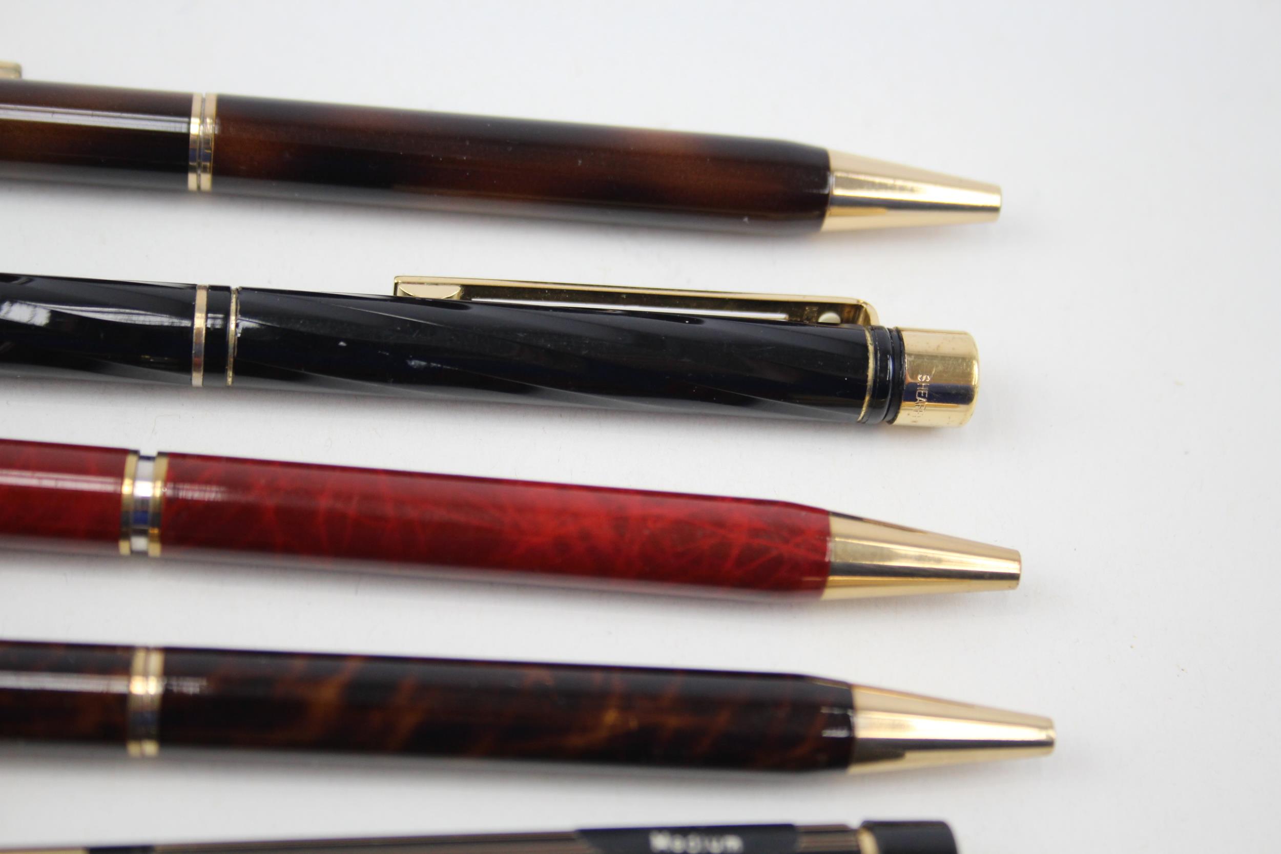 6 x SHEAFFER Ballpoint Pens / Biros Inc Vintage, Targa, Lacquer Etc - UNTESTED Items are in - Image 6 of 6