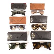 6x pairs Ray Ban sunglasses -
