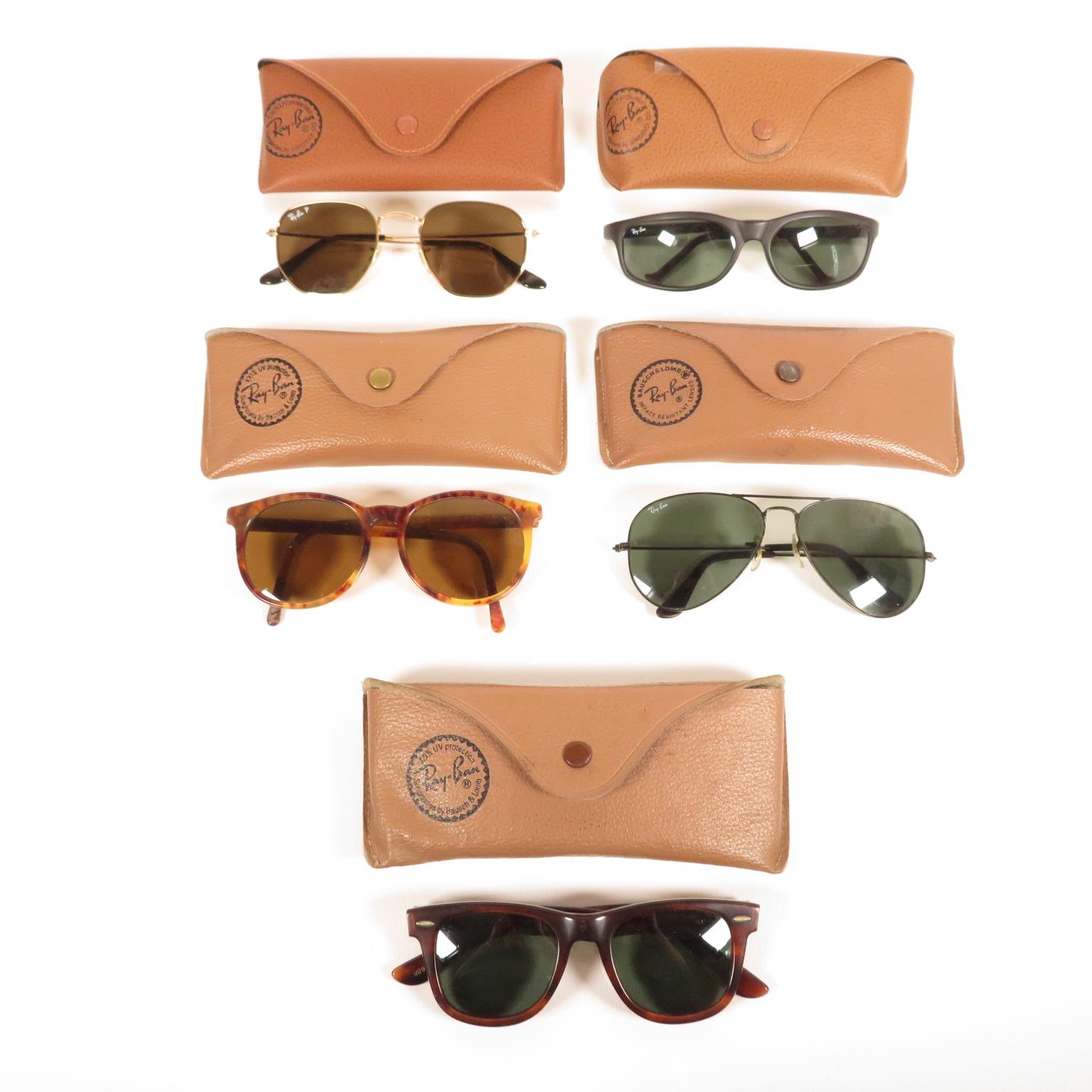 5x sets of original Ray Bans -