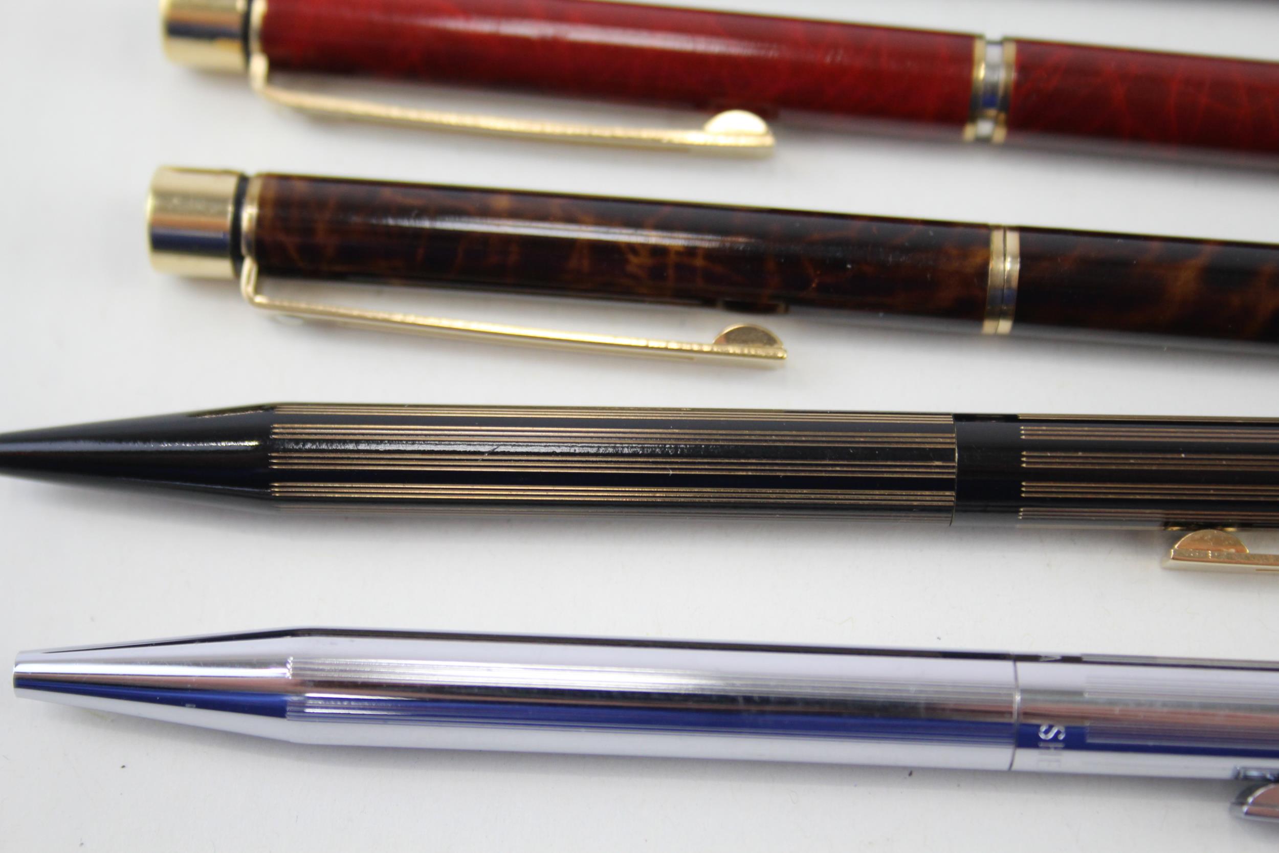 6 x SHEAFFER Ballpoint Pens / Biros Inc Vintage, Targa, Lacquer Etc - UNTESTED Items are in - Image 4 of 6