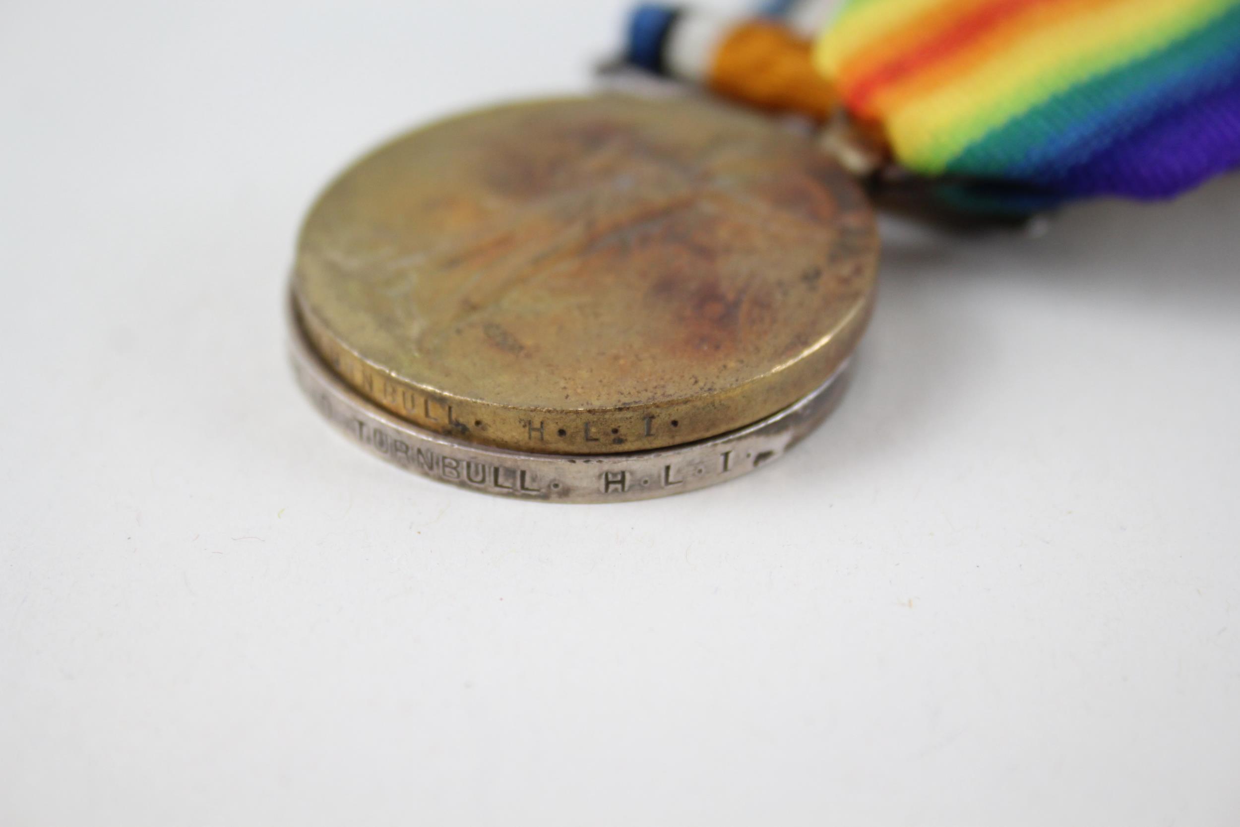 WW1 Medal Pair Named 280907 cpl O. Turnbull H.L.I - WW1 Medal Pair Named 280907 cpl O. Turnbull H. - Image 6 of 6