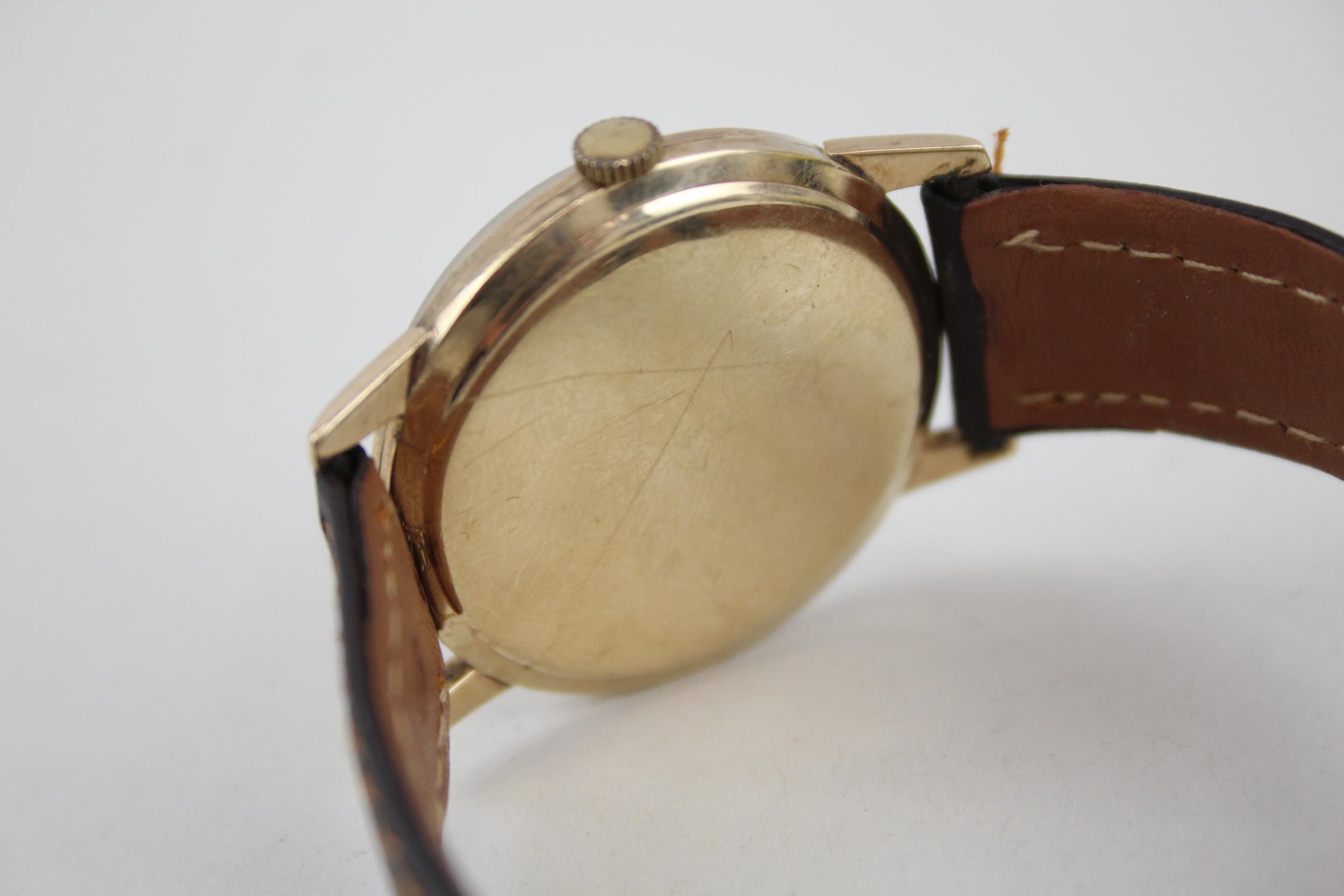 Marvin 9ct Gold WRISTWATCH Hand-Wind WORKING - Marvin 9ct Gold WRISTWATCH Movement - Hand-Wind - Image 6 of 6