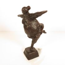 Cold Cast Bronze Beryl Reed Style Ballet Dancer - 10" high