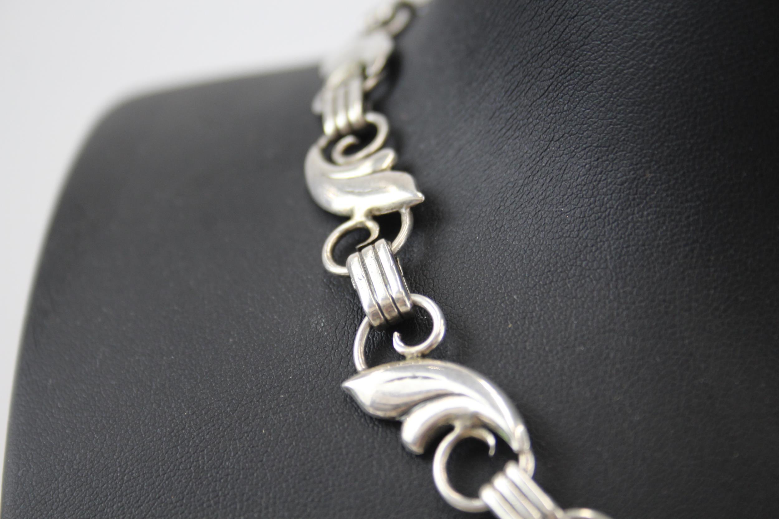 A 1940s silver collar necklace by Candida (38g) - Image 3 of 5