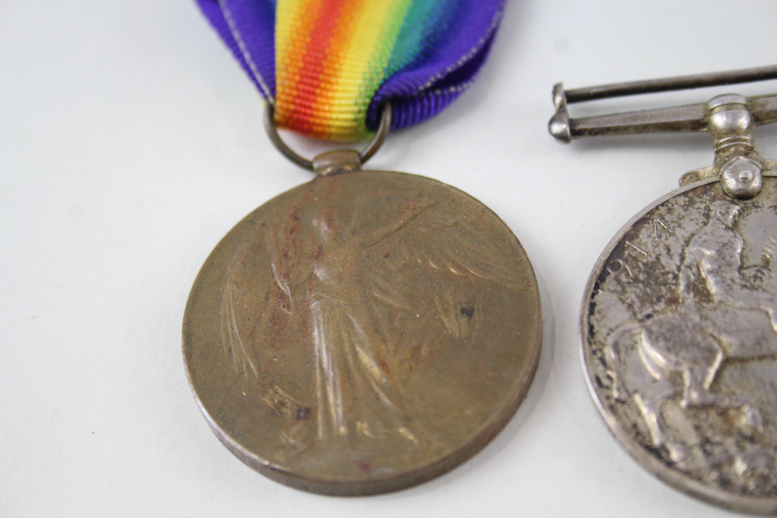 WW1 Medals x 4 Named War L11128 W.G Cave 053R.N 020059 Pte. F. Walters - WW1 Medals x 4 Named War - Image 2 of 6