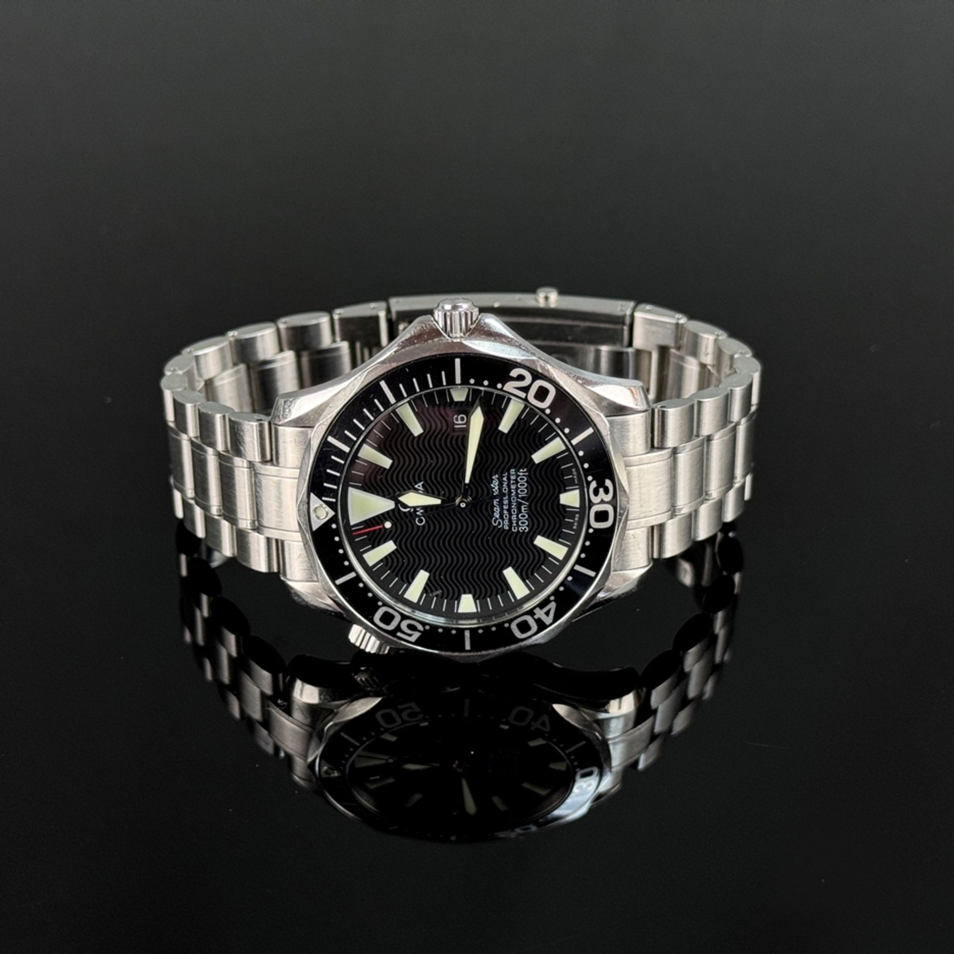 Omega Seamaster Professional Chronometer, Referenz 22545000, Schweiz, Automatik, läuft tadellos, Ka