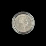 Silver coin, USA, Hawaii, silver 925, Kalakaua I, half dollar, 1883, diameter approx. 30.5mm