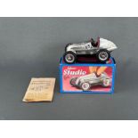 Mercedes Grand Prix 1936, Schuco Studio, in original packaging with description and additional part