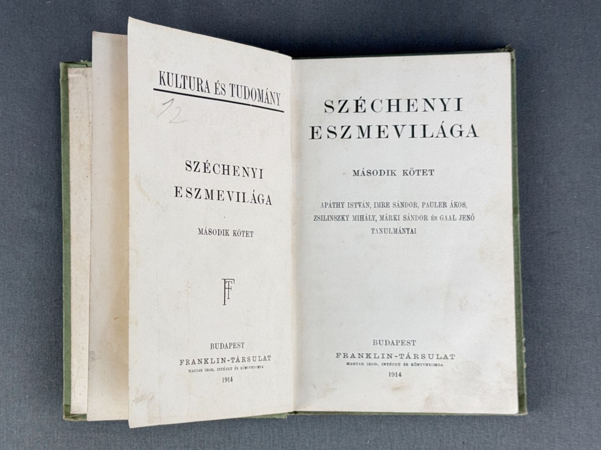 Convolute of 4 books, consisting of: "Horatii Flacci Carmina", Horace, a prayer book and two Hungar - Image 4 of 5