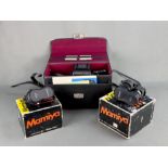 Mamiya C330 Professional camera with accessories and instructions, in transport case, 2 additional