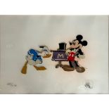 "Magician Mickey" aus der limitierten Serie Donald Duck 50th Birthday Commemorative Cel Portfolio, 