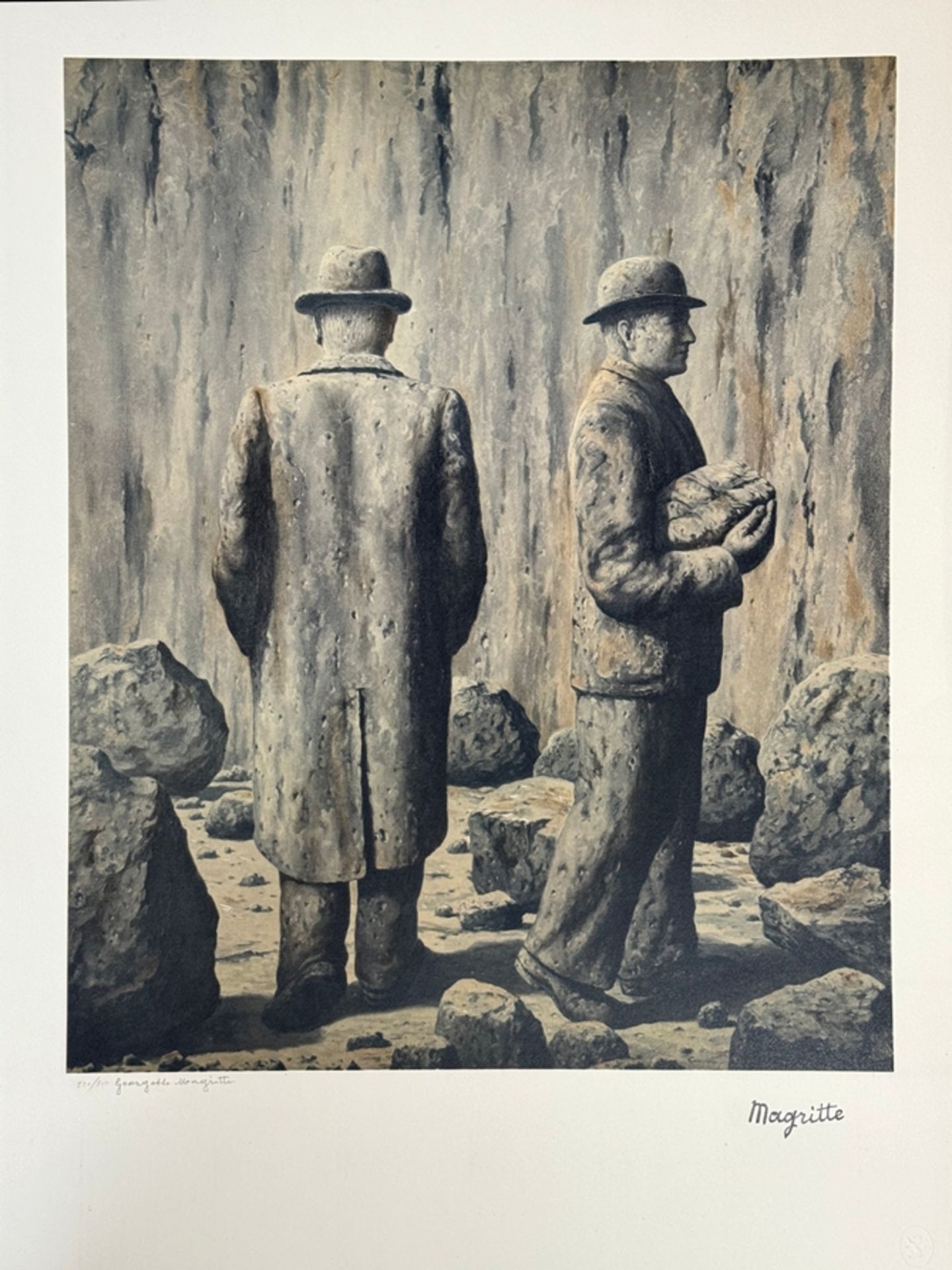 Magritte, René (1898 Lessines - 1967 Schaerbeek) after, "La Philosophie et la Peinture", portfolio  - Image 4 of 8