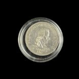 Silver coin, Germany, 5 DM, 1955, Friedrich Schiller on the 150th anniversary of his death, silver