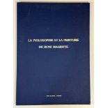 Magritte, René (1898 Lessines - 1967 Schaerbeek) nach, "La Philosophie et la Peinture", Mappenwerk 