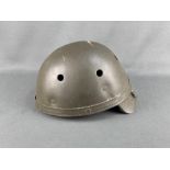 Helmet, probably armoured driver, France, 1st half of the 20th century, plastic