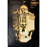 Theatre poster Franciszek Starowieyski (1930 - 2009), for Friedrich Dürrenmatt, Frank V, Teatr Dram