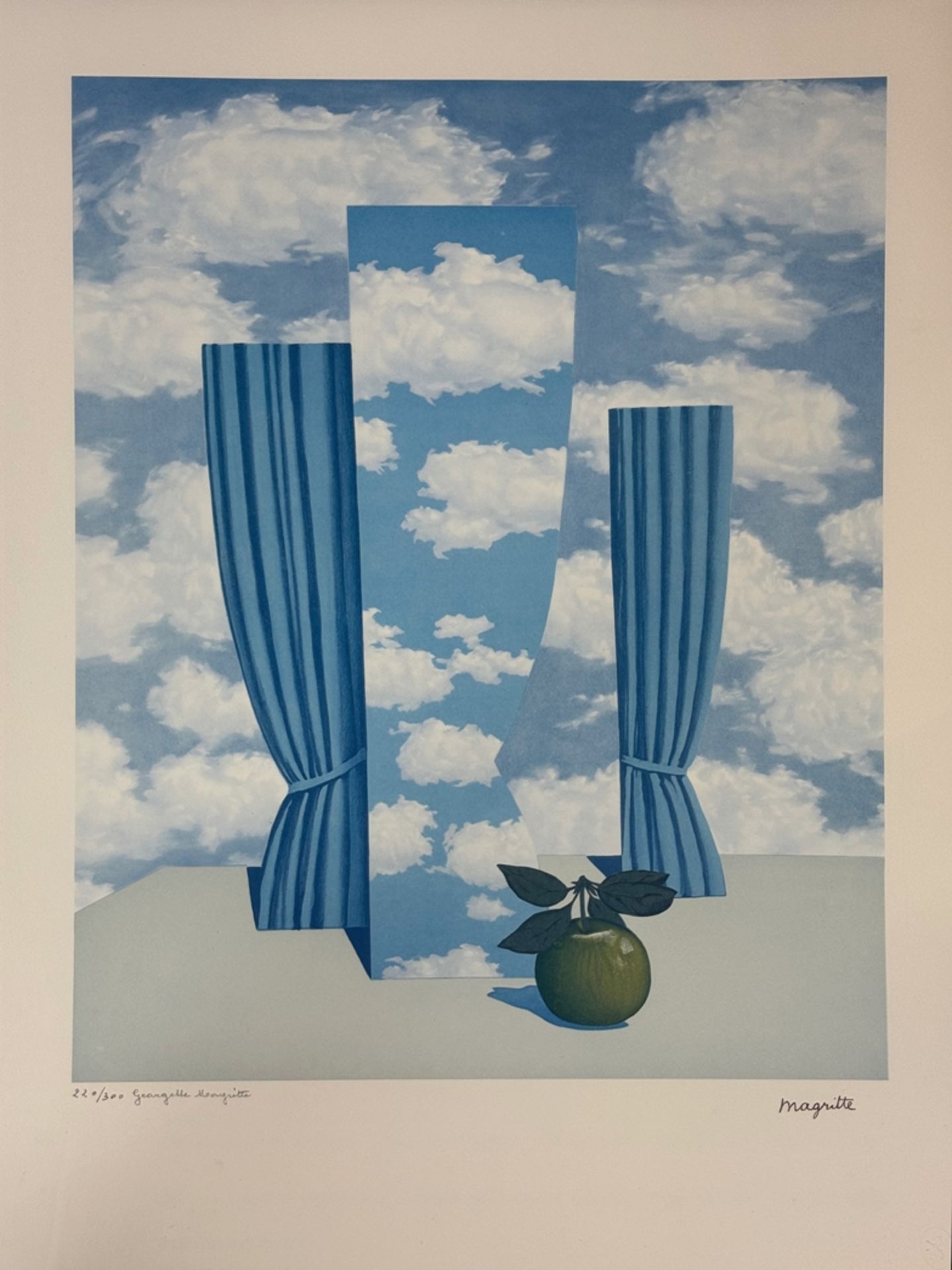 Magritte, René (1898 Lessines - 1967 Schaerbeek) after, "La Philosophie et la Peinture", portfolio  - Image 2 of 8