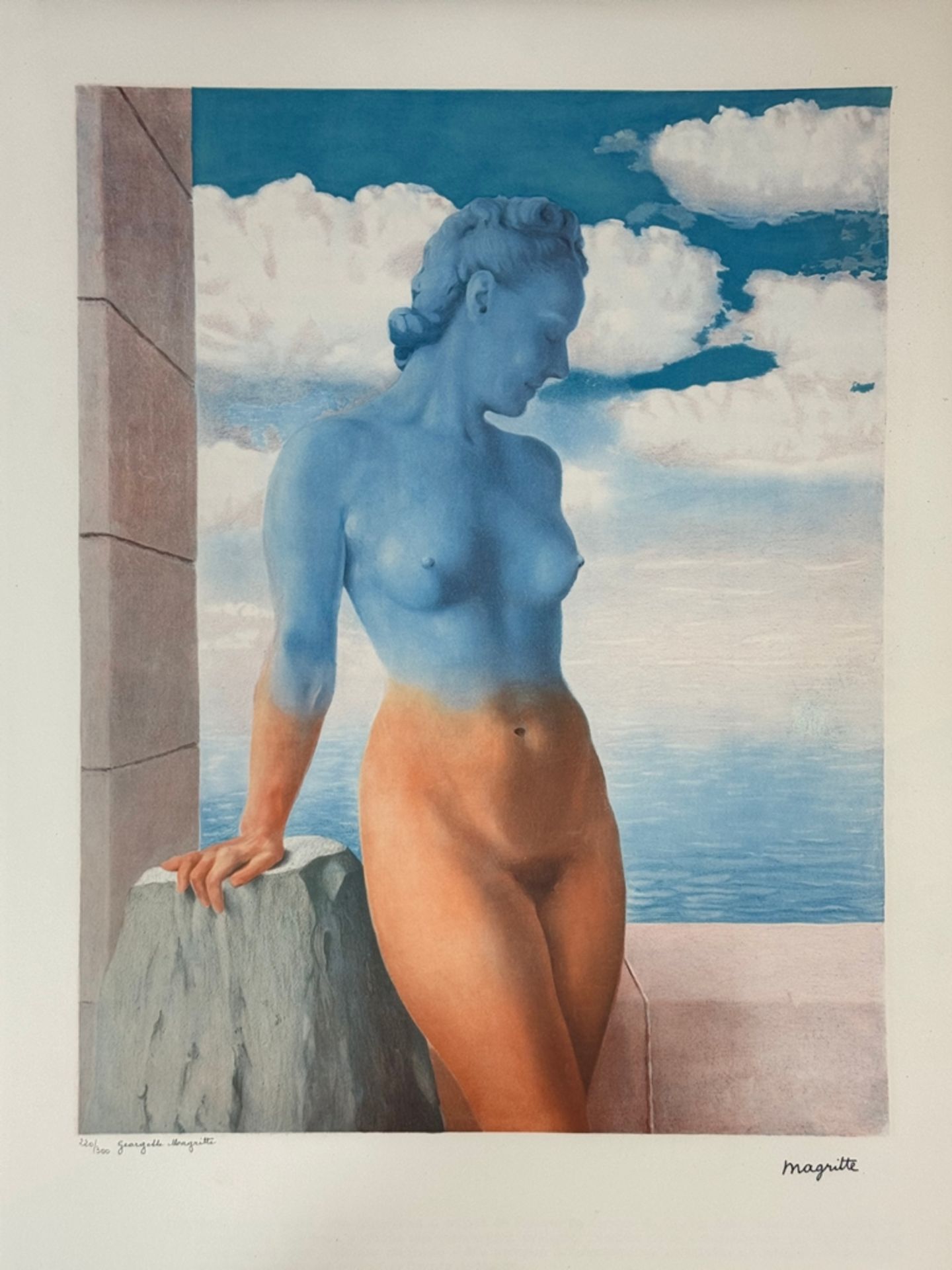 Magritte, René (1898 Lessines - 1967 Schaerbeek) after, "La Philosophie et la Peinture", portfolio  - Image 3 of 8