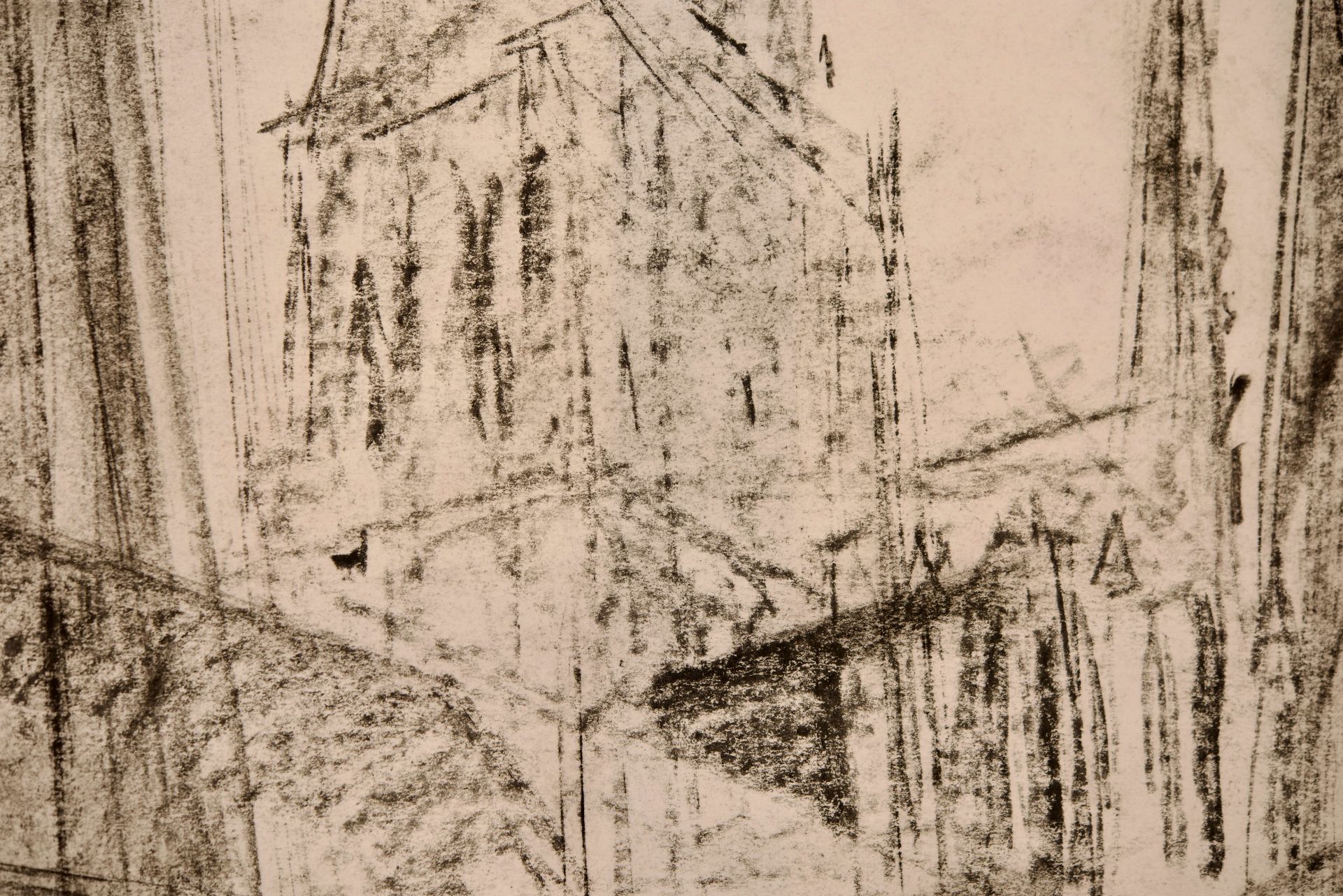 Franz Bueb * (1916- 1982), Kirche mit Turm |Franz Bueb * (1916- 1982), Church with Tower - Image 2 of 3
