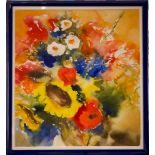 Unbekannter Maler, Blumenwiese |Unknown Painter, Flower Meadow