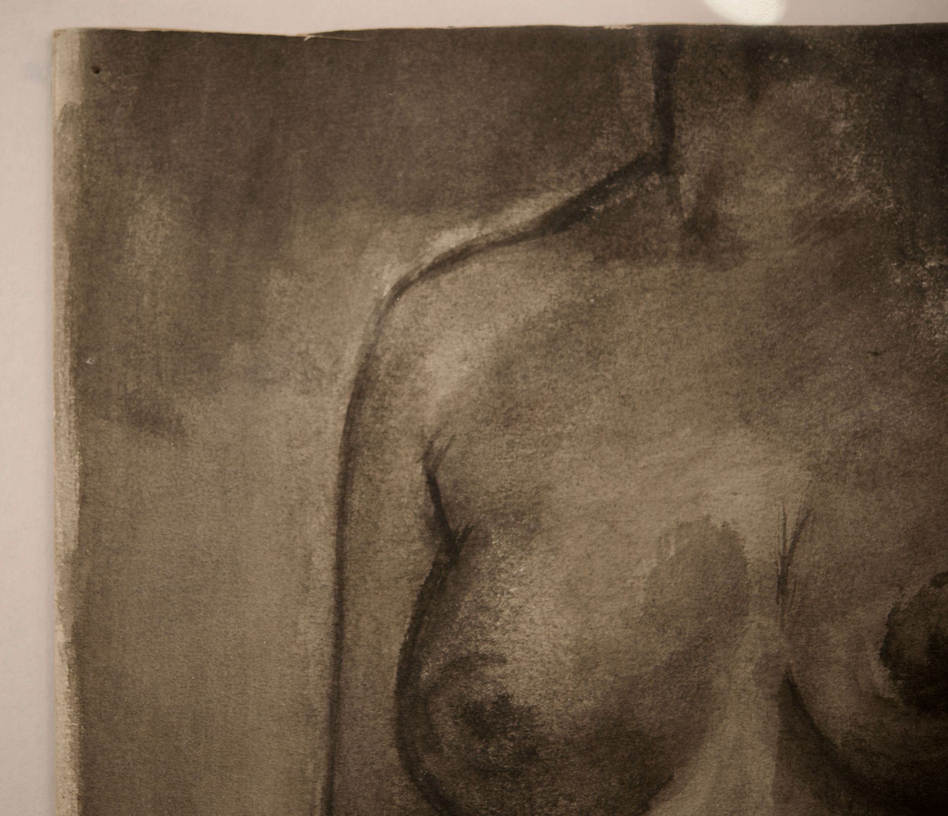 Friedrich Schächter (1924 - 2002) Aktstudie |Friedrich Schächter (1924 - 2002) Nude Study - Image 5 of 5