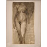 Friedrich Schächter (1924 - 2002) Aktstudie |Friedrich Schächter (1924 - 2002) Nude Study