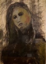 Franz Schwarzinger * (1958), Porträt einer Frau |Franz Schwarzinger * (1958), Portrait of a Woman