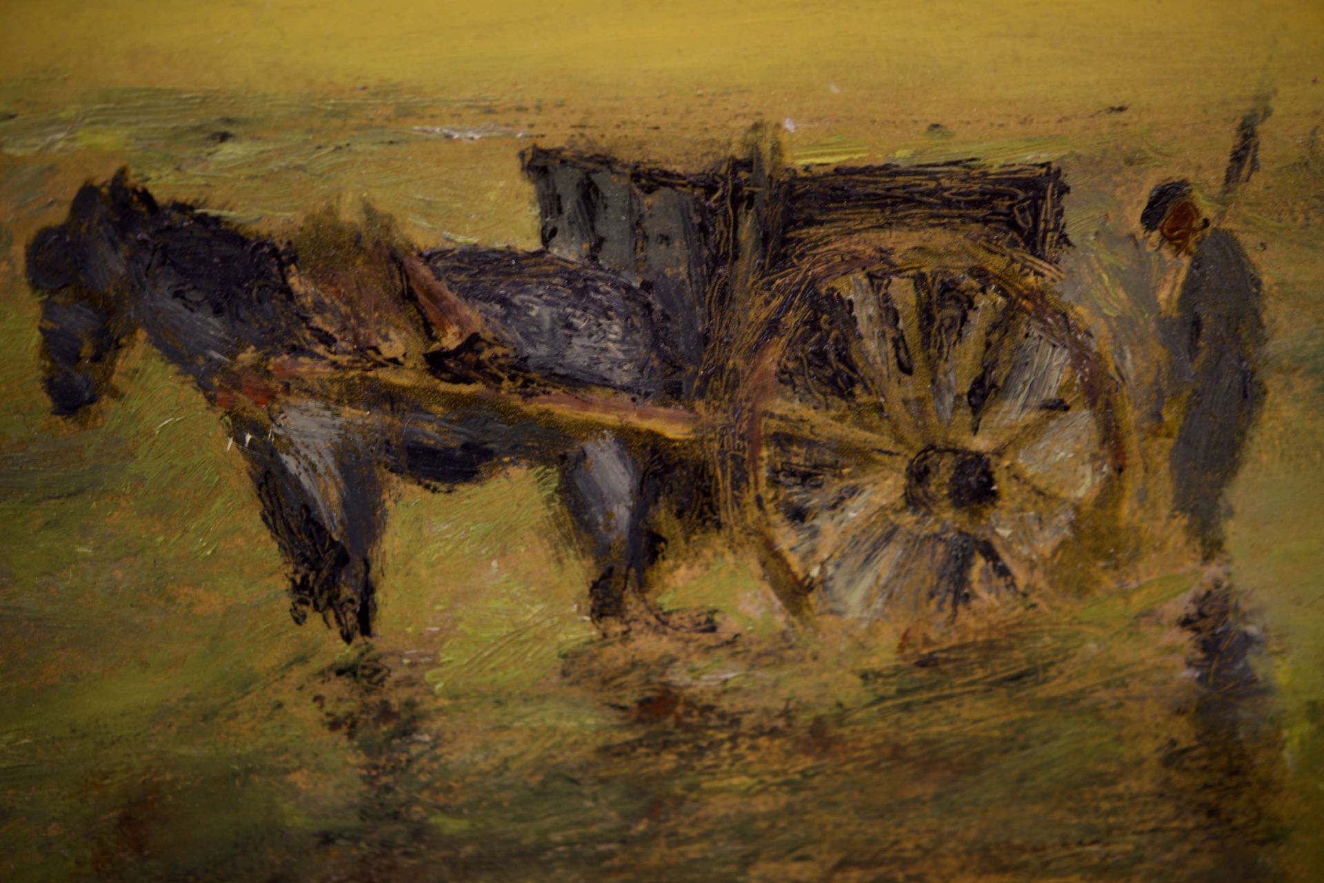 Muschelstecher mit Pferdefuhrwerken im Wasser an der Küste |Horse-drawn Carts in the Water on the Co - Image 5 of 5