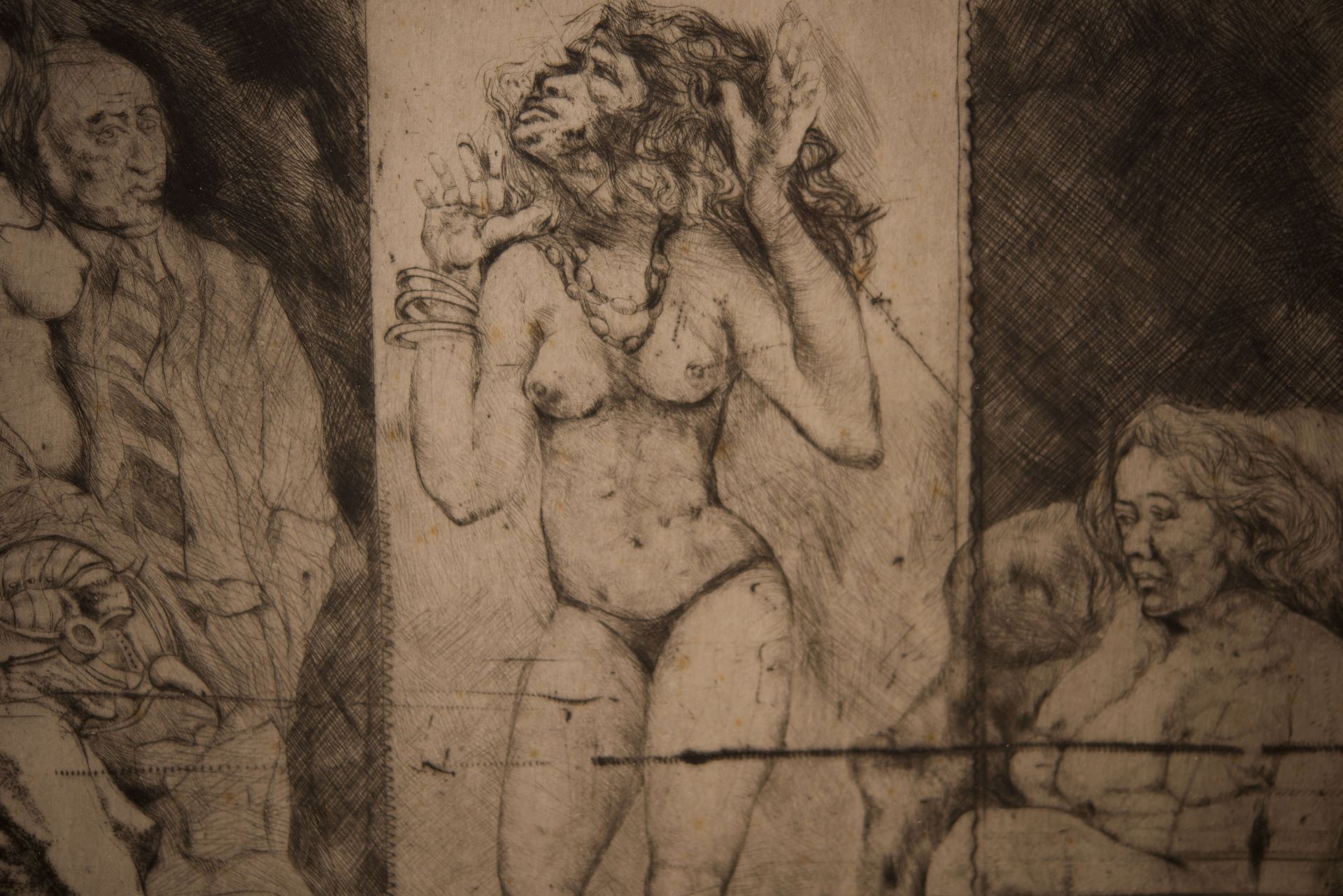 Unbekannter Künstler Fraünakt |Unknown Artist Woman Nude - Bild 2 aus 5