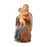 Unbekannter Künstler Gottesmutter mit Kind  |Unknown Artist Mother of God with Child