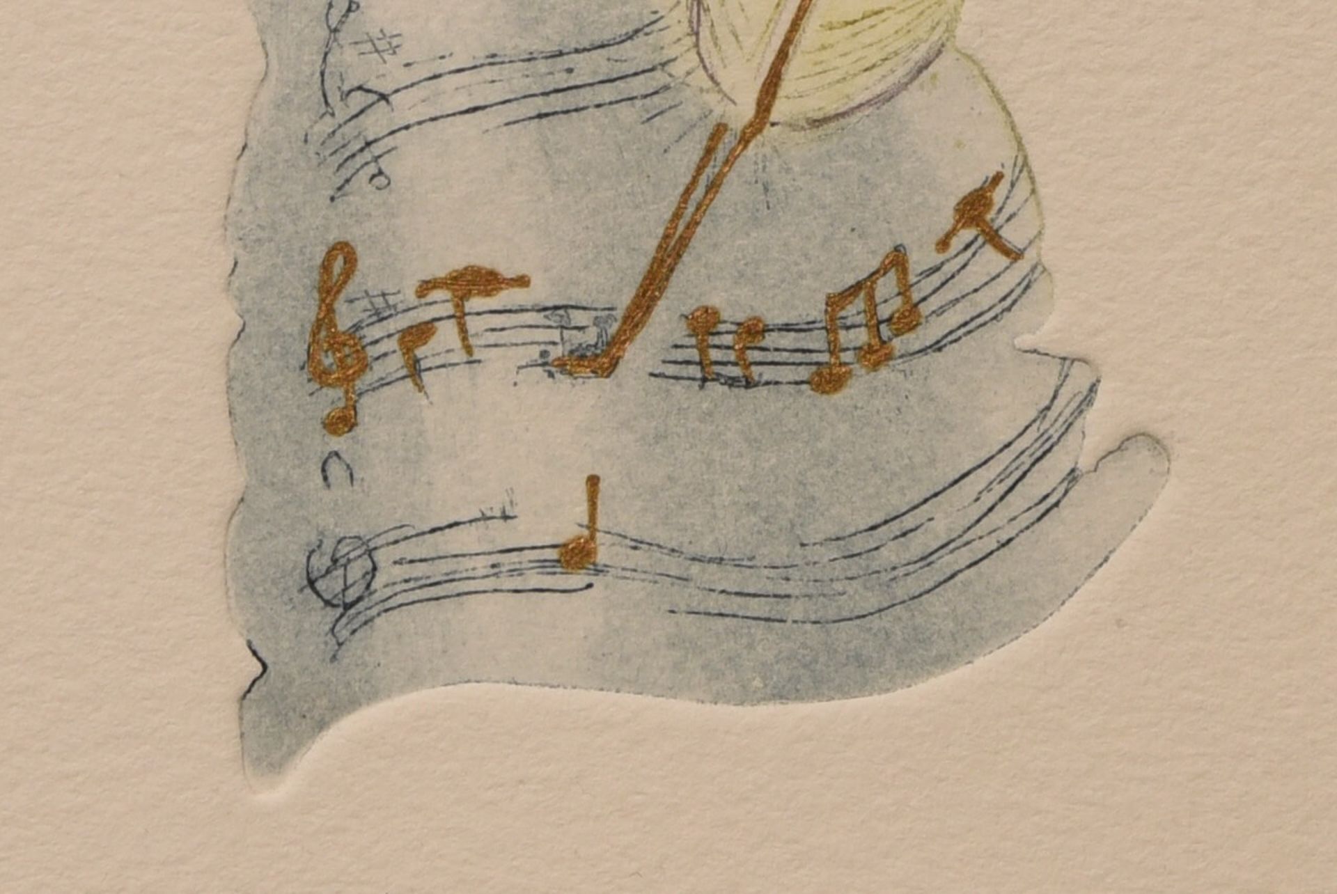 Amos Plaut*1940, Notenfeder |Amos Plaut*1940, Music Pen - Bild 4 aus 5