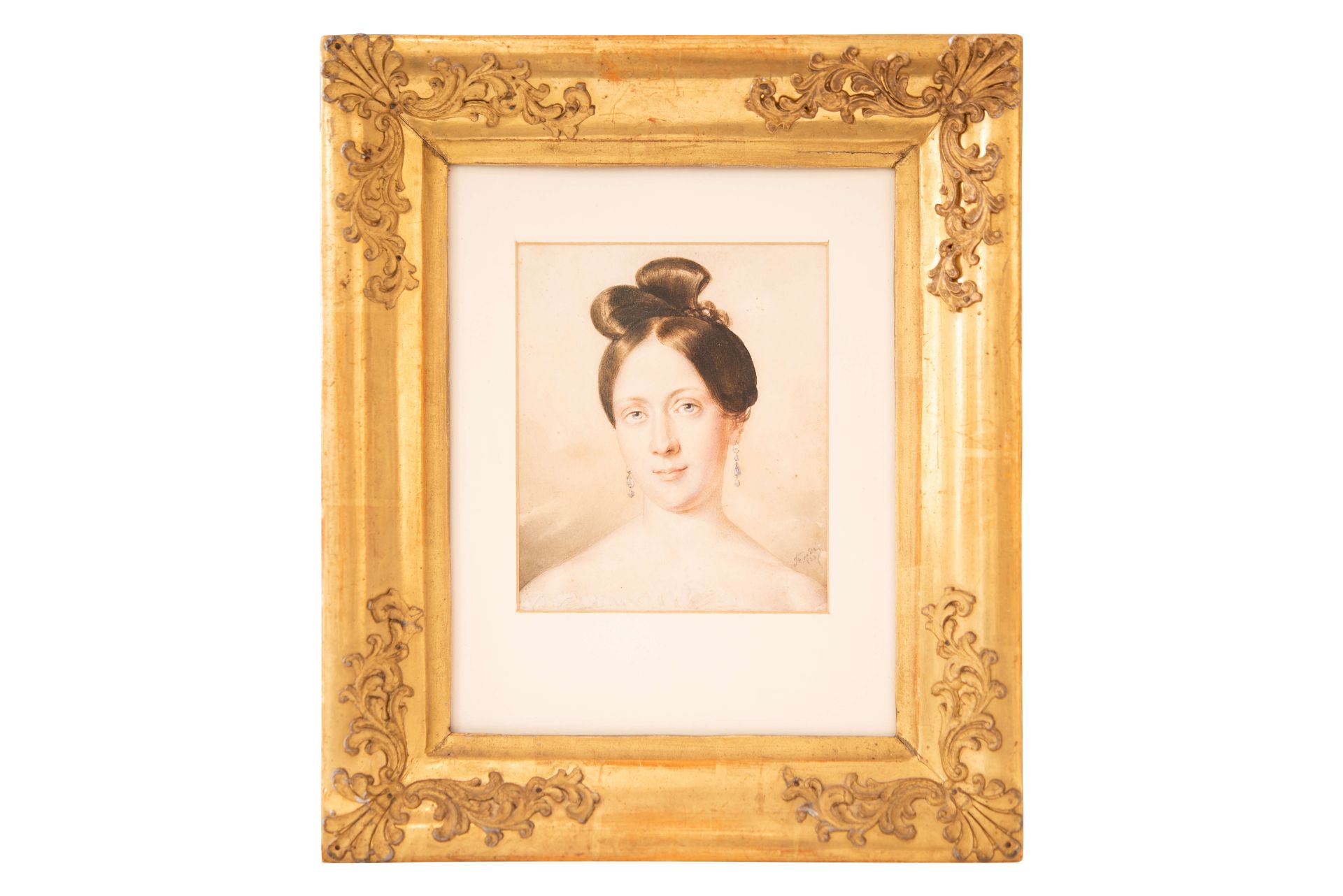 Peter Fendi 1823-1842 Bildnis einer Dame |Peter Fendi 1823-1842 Portrait of a Lady
