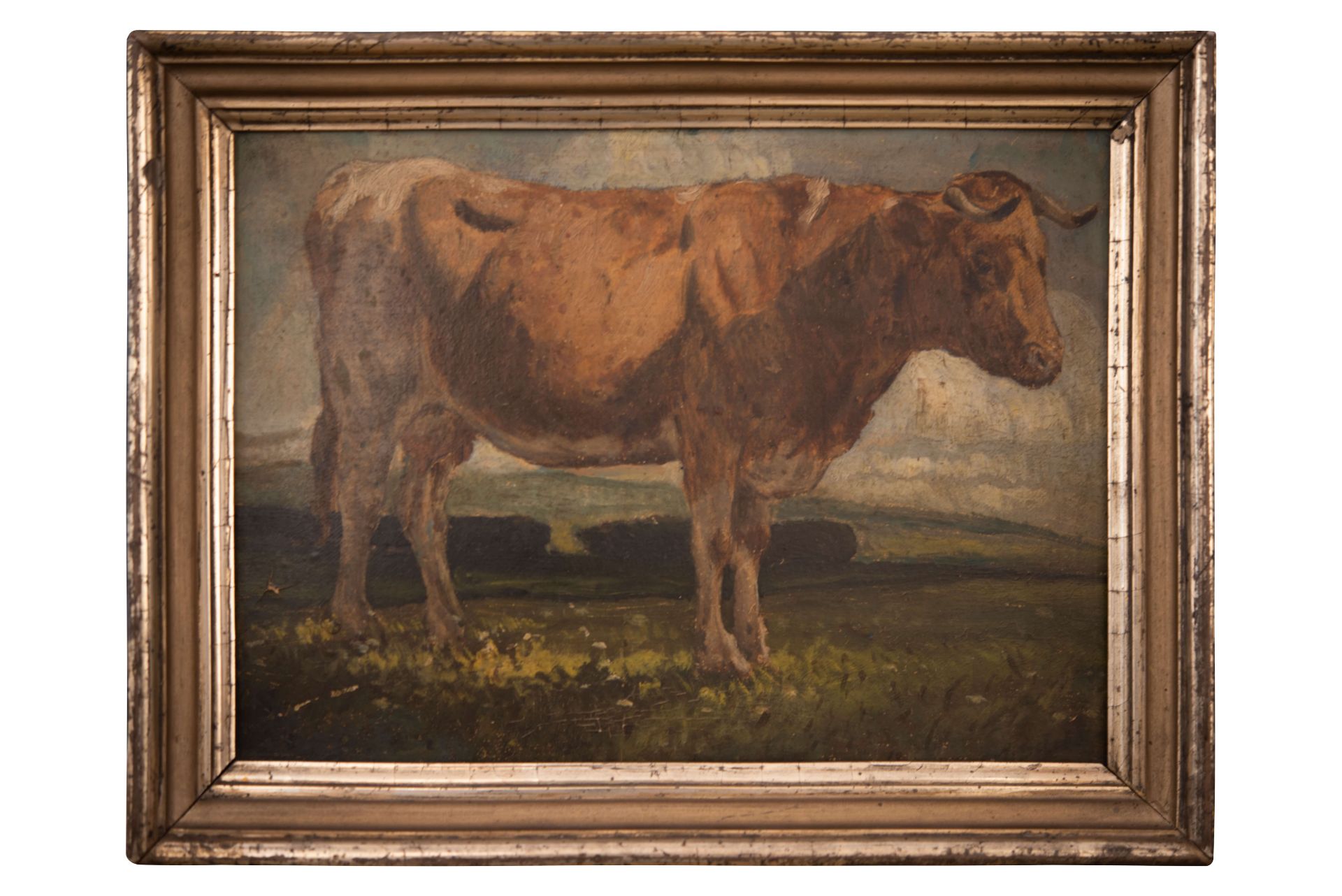 Anton Schrödel Weidendes Vieh |Anton Schrödel Grazing Cattle