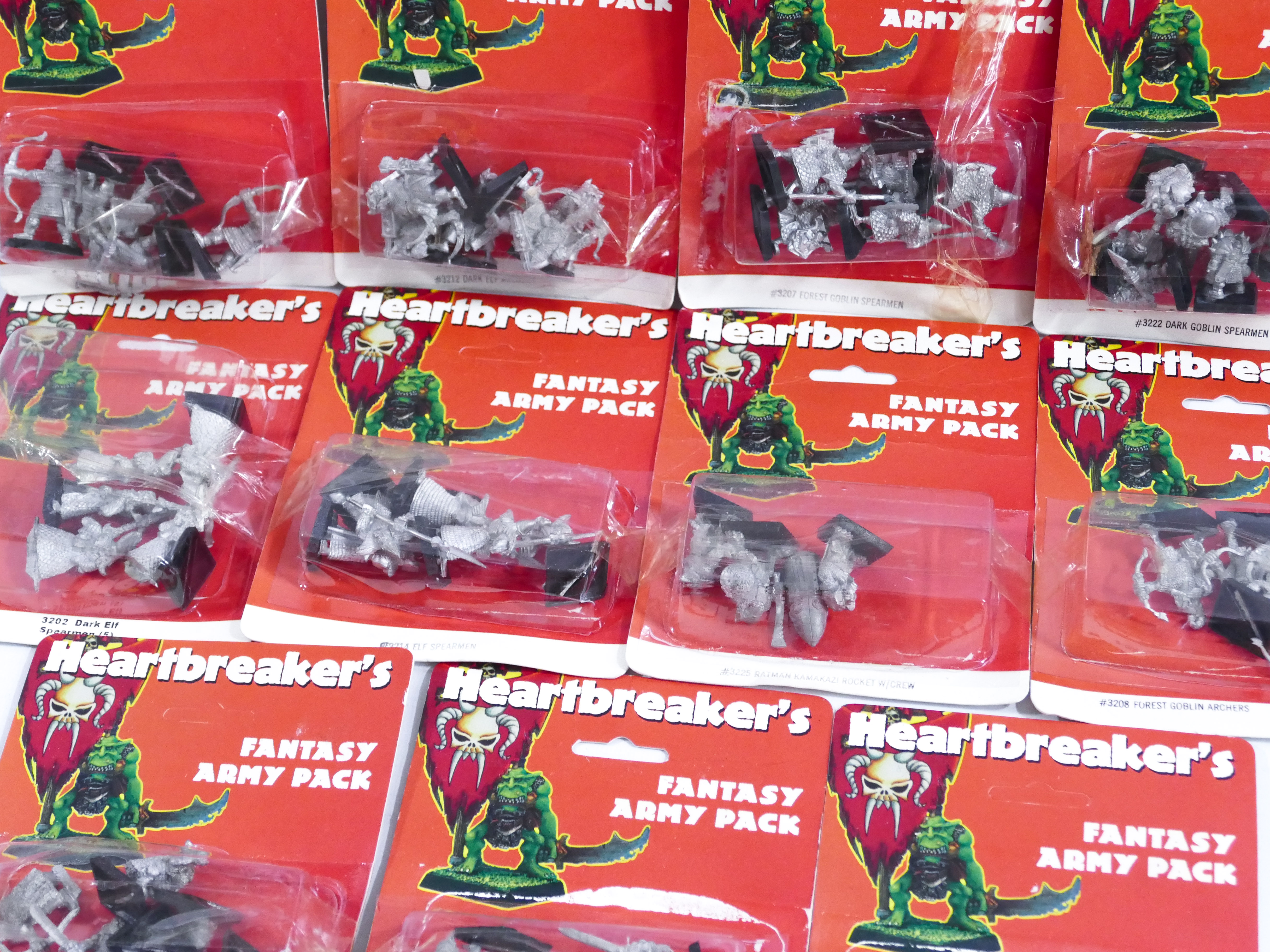 HEARTBREAKER'S WARHAMMER VINTAGE METAL FANTASY MINIATURES LOT GAMES WORKSHOP 1980'S / 1990'S WARGAME - Image 2 of 3