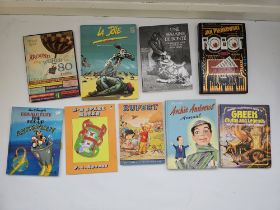 LOT COMIC CHILDREN BOOK ARCHIE ANDREWS ROBOT MYTHS AND LEGENDS ANNIAL DISNEY RUPERT