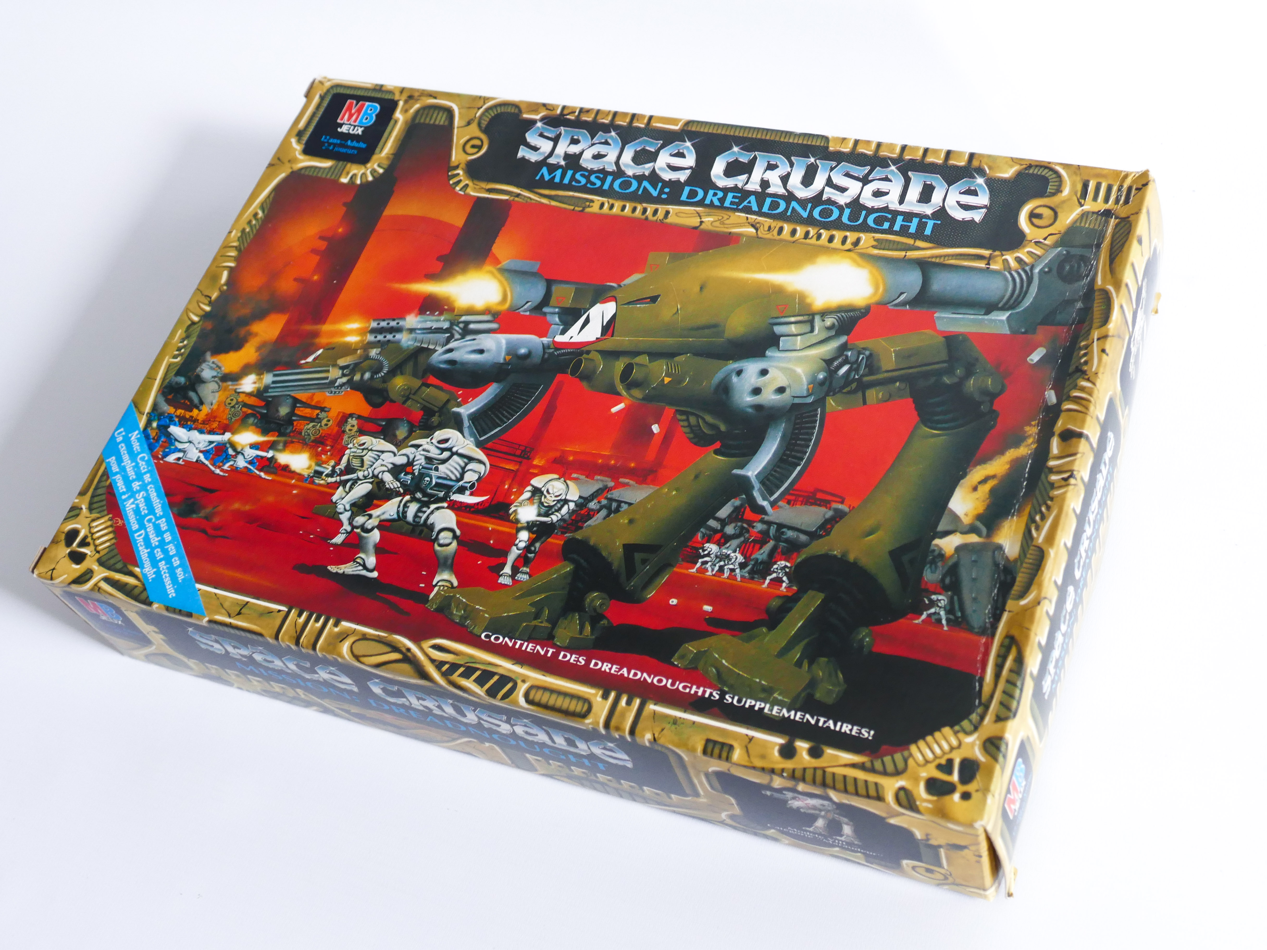 SPACE CRUSADE MISSION DREADNOUGHT GAMES WORKSHOP WARHAMMER 40K MB BOARD GAME SCI-FI WARGAME VINTAGE