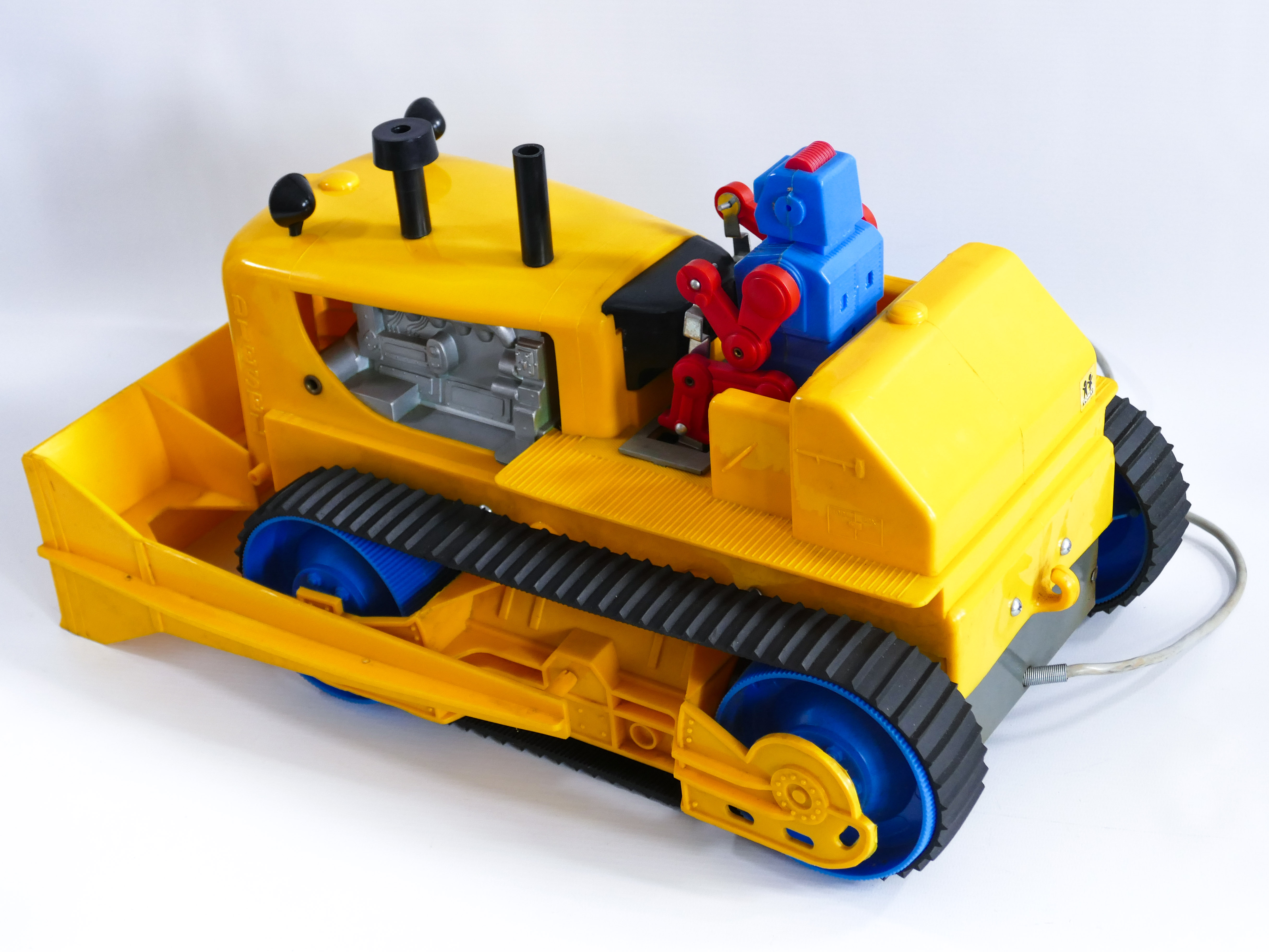 TOMY GIANT ROBOT BULLDOZER TRACTOR NOMURA HORIKAWA MASUDAYA VINTAGE SPACE TOY JAPAN - Image 3 of 3